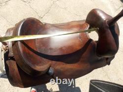 1997 PILAND WESTERN SADDLE maybe 17 1/2 cutting saddle ranch cow working