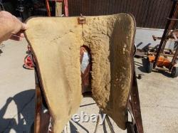 1997 PILAND WESTERN SADDLE maybe 17 1/2 cutting saddle ranch cow working