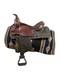 2-1302 15.5 Inch Used Courts Saddlery Western Trail Saddle