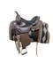 2-1327 14 Inch Used Circle Y High Horse Western Daisetta Trail Saddle Wide Tree