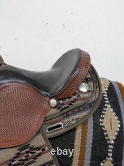 2-1335 14.5 inch Used Fabtron Western Trail Saddle