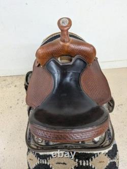 2-1335 14.5 inch Used Fabtron Western Trail Saddle