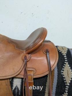 2-1351 14 inch Used McCall Mclite Western All Around Saddle Regular Tree
