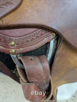 2-1369 16 inch Used HR Saddlery Western Staci Wade Saddle