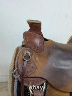 2-1369 16 inch Used HR Saddlery Western Staci Wade Saddle