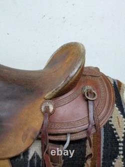 2-1369 16 inch Used HR Saddlery Western Staci Wade Saddle