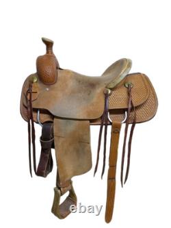 2-1398 15 inch Used Martin Saddlery Western Ranch Saddle