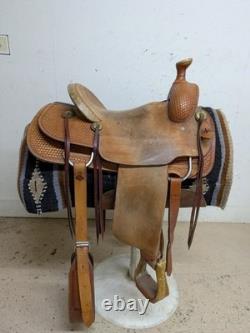 2-1398 15 inch Used Martin Saddlery Western Ranch Saddle