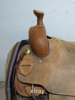 2-1398 15 inch Used Martin Saddlery Western Ranch Saddle