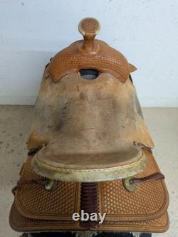 2-1398 15 inch Used Martin Saddlery Western Ranch Saddle