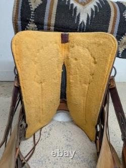 2-1398 15 inch Used Martin Saddlery Western Ranch Saddle
