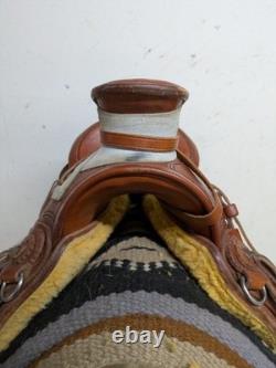 2-1400 16 inch Used McCall Saddlery Western Northwest Wade Saddle Quarter Horse