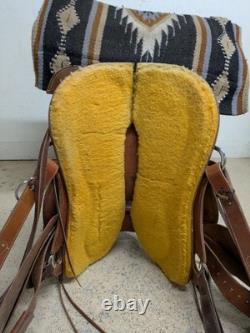 2-1400 16 inch Used McCall Saddlery Western Northwest Wade Saddle Quarter Horse