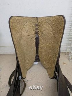 2-1406 15 inch Used Circle Y Cow Country Western Pleasure Saddle