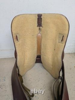 2-1407 16 inch Used Courts Saddlery Western Trail Saddle 97001B