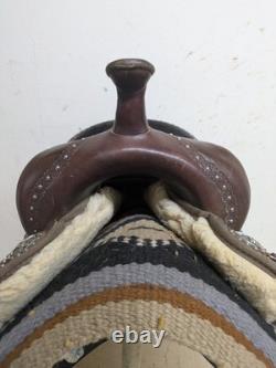 2-1421 15 Used Circle Y High Horse Western Willow Springs Trail Saddle X-Wide
