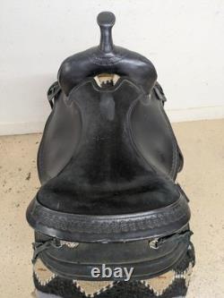 2-1431 17 inch Used Circle Y High Horse Western Daisetta Trail Saddle Reg. Tree