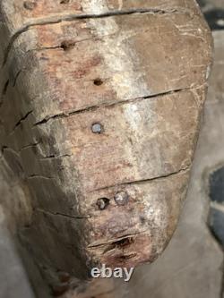 200 to 350+ Yr Old early 1800s Western Wood Saddle Mexico Vaquero Primitive