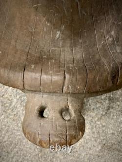 200 to 350+ Yr Old early 1800s Western Wood Saddle Mexico Vaquero Primitive