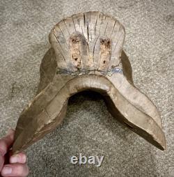 200 to 350+ Yr Old early 1800s Western Wood Saddle Mexico Vaquero Primitive