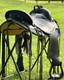 2024 Circle Y Omaha 16 Flex2 Trail Endurance Saddle-hornless-wide Tree-black
