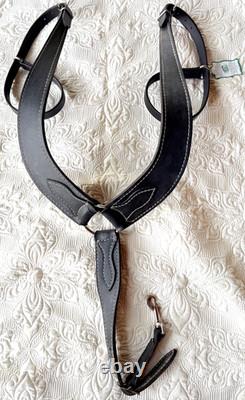 2024 Circle Y Omaha 16 Flex2 Trail Endurance Saddle-Hornless-Wide Tree-Black
