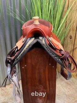 8 KING SERIES Mini Miniature Horse Western Barrel Saddle w Pad & Cinch