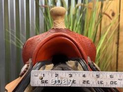 8 KING SERIES Mini Miniature Horse Western Barrel Saddle w Pad & Cinch