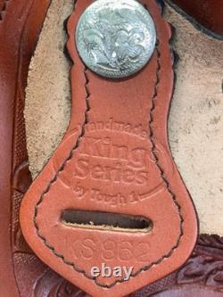 8 KING SERIES Mini Miniature Horse Western Barrel Saddle w Pad & Cinch