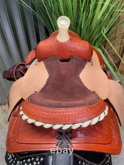 8 KING SERIES Mini Miniature Horse Western Barrel Saddle w Pad & Cinch