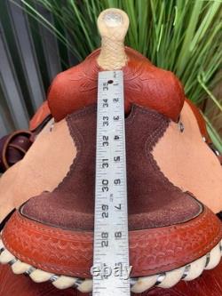 8 KING SERIES Mini Miniature Horse Western Barrel Saddle w Pad & Cinch