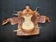 8 Mini Western Horse Saddle Handmade Tooled Leather Used Fun And Cool