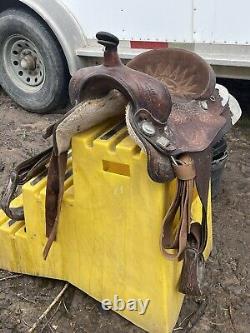 #923 15 Big Horn Western Saddle
