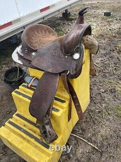 #923 15 Big Horn Western Saddle