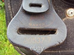 ABETTA Western Show Saddle 16.5 SILVER/Padded Seat GREAT