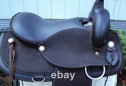 ABETTA Western Show Saddle 16.5 SILVER/Padded Seat GREAT