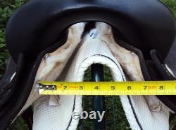 ABETTA Western Show Saddle 16.5 SILVER/Padded Seat GREAT