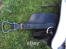 ABETTA Western Show Saddle 16.5 SILVER/Padded Seat GREAT