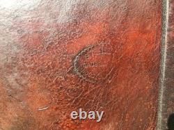 ANTIQUE High Back Slick Fork 16 Vintage STELZIG Western Saddle Leather 1895