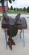 Antique Saddle Collectible Cowboy Western High Back Marks Bros Saddlery Omaha Ne