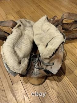 AUTHENTIC ANTIQUE 1800s MEXICAN MONTURA WORKING SADDLE VAQUERO RANCH SADDLE