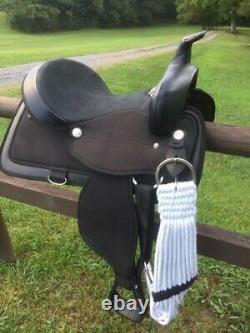 Abetta 15 Flex Tree Trail/barrel Western Saddle