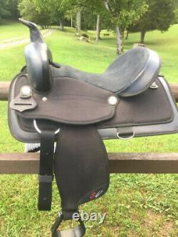 Abetta 15 Flex Tree Trail/barrel Western Saddle