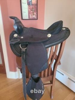 Abetta 20501-2 Pony Youth Western Horse Saddle 11 Inch Seat Size/24 Cinch