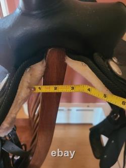 Abetta 20501-2 Pony Youth Western Horse Saddle 11 Inch Seat Size/24 Cinch