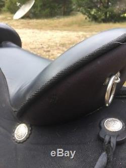 Abetta Stealth Flex Comfort Saddle 17 Used Black
