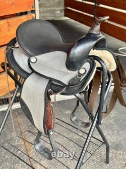 Abetta Two-Tone Cordura / Nylon Trail Saddle 14