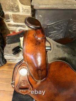 About The Horse Western Saddle 15 Inch Seat Wide Gullet