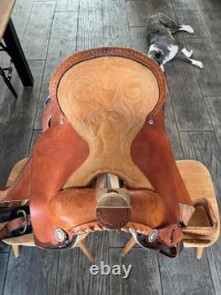 All around ranch roping trail saddle