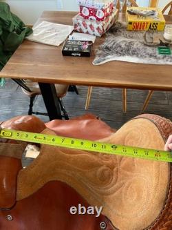 All around ranch roping trail saddle